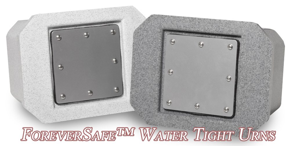 Water Tight ForeverSafe Rectangle Urns
